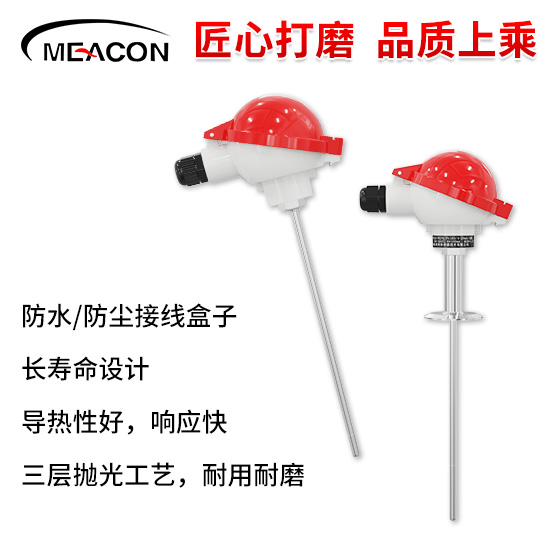 美控_Pt100鎧裝熱電阻 直插安裝