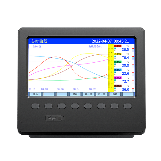 MIK-R6000C 48通道無紙記錄儀 1-48通道 可選 溫度/電流/電壓記錄儀