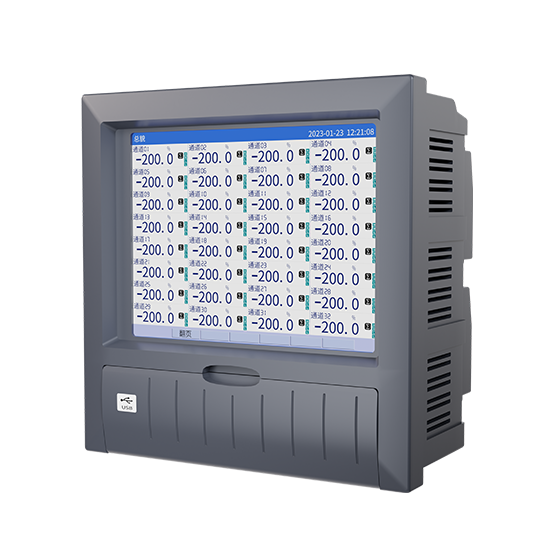 美控MIK-R8000D 1-40路 10.4英寸 彩屏 無紙記錄儀 USB