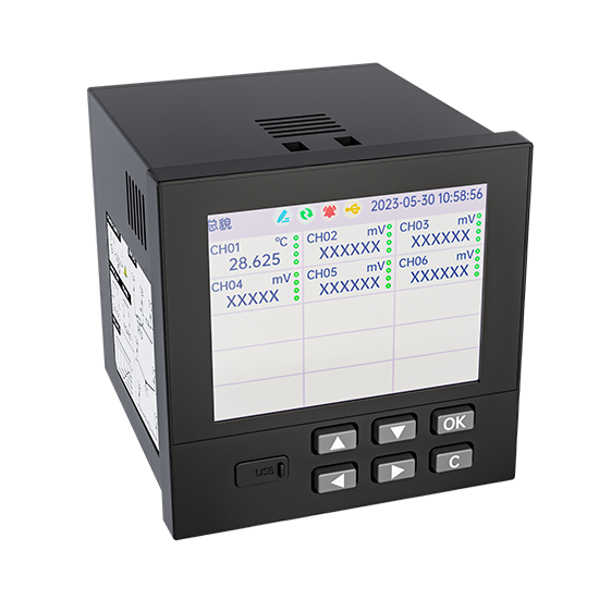 MIK-RN3000-1_18 路萬能模擬輸入 3.5 英寸彩色液晶屏無紙記錄儀_溫度_壓力_多種參數(shù)