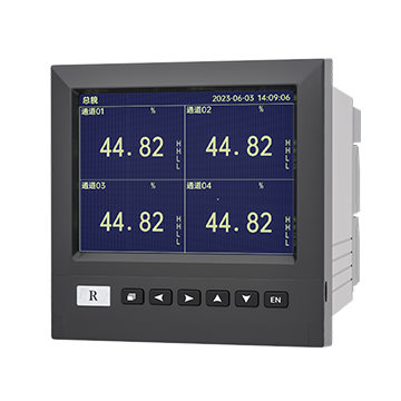 R4000D藍屏無紙記錄儀