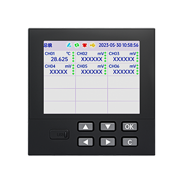 MIK-RN3000-1_18 路萬能模擬輸入 3.5 英寸彩色液晶屏無紙記錄儀_溫度_壓力_多種參數(shù)