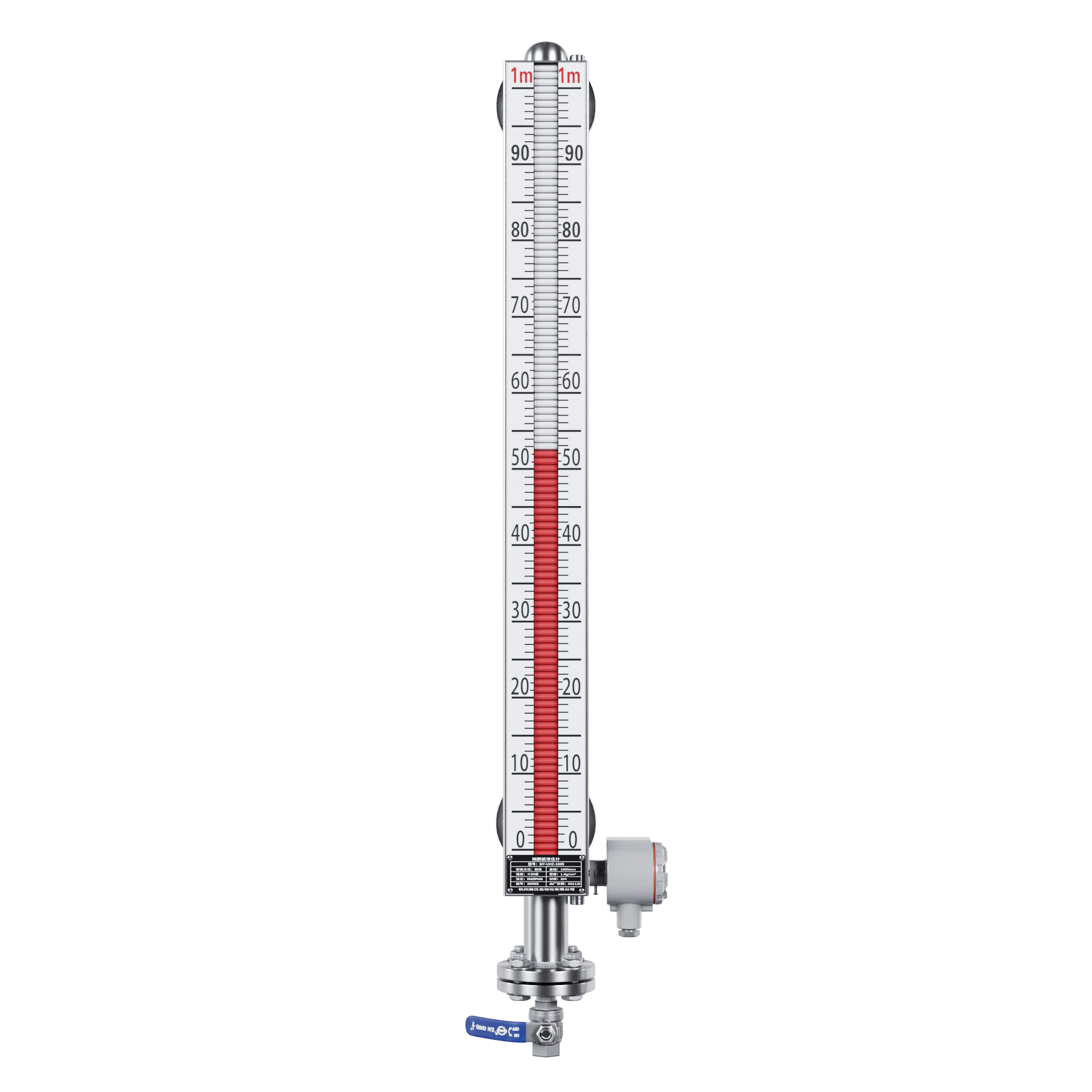 MIK-UZ-B  常規(guī)款 磁翻板液位計(jì)/磁性浮子液位計(jì)
