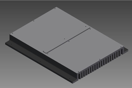 散熱底座外形結(jié)構(gòu)圖