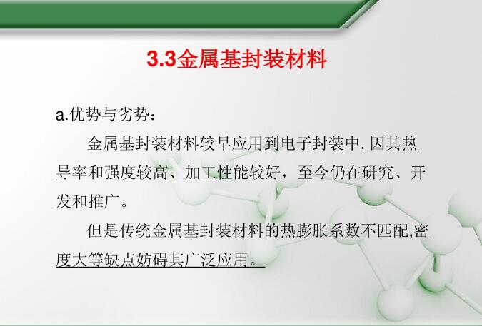 金屬基封裝材料