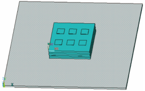 圖 2 三維 MMCM 幾何模型