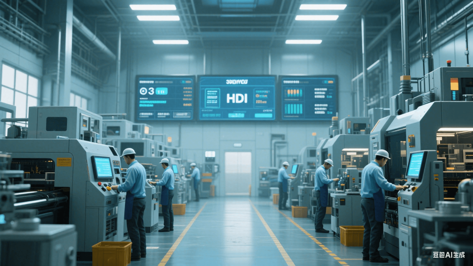 HDI電路板生產(chǎn)工廠