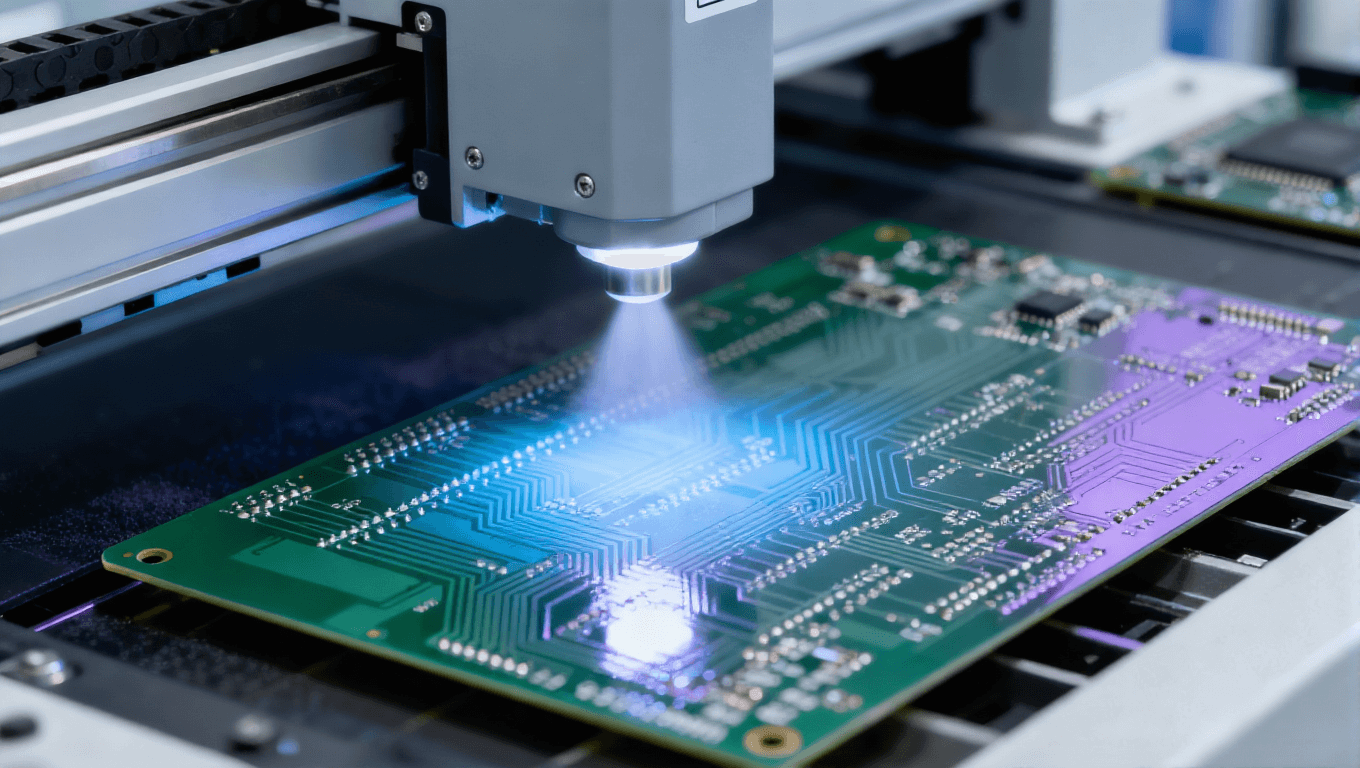 PCB超薄OSP膜場(chǎng)景，0.1-0.2μm低VOC膜適配0.05mm線寬超密PCB