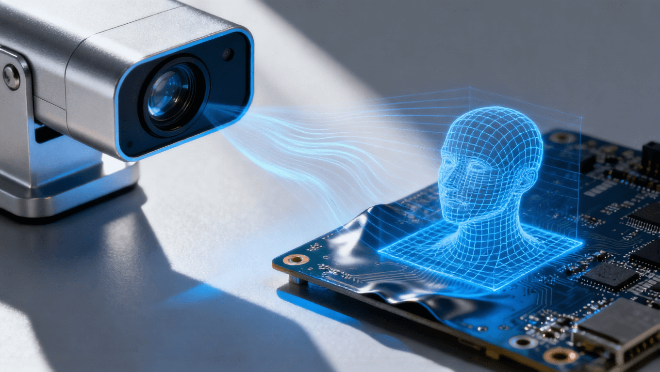 智能化矯正系統(tǒng)通過(guò)AI視覺檢測(cè)電路板變形并生成三維網(wǎng)格圖