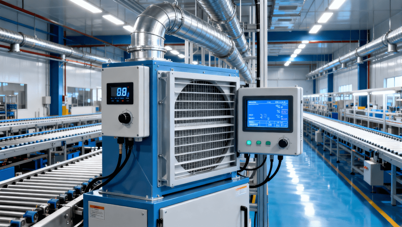 濕度與空氣質量控制系統(tǒng)，確保最佳鍍鎳金工藝環(huán)境，車間環(huán)境整潔現(xiàn)代